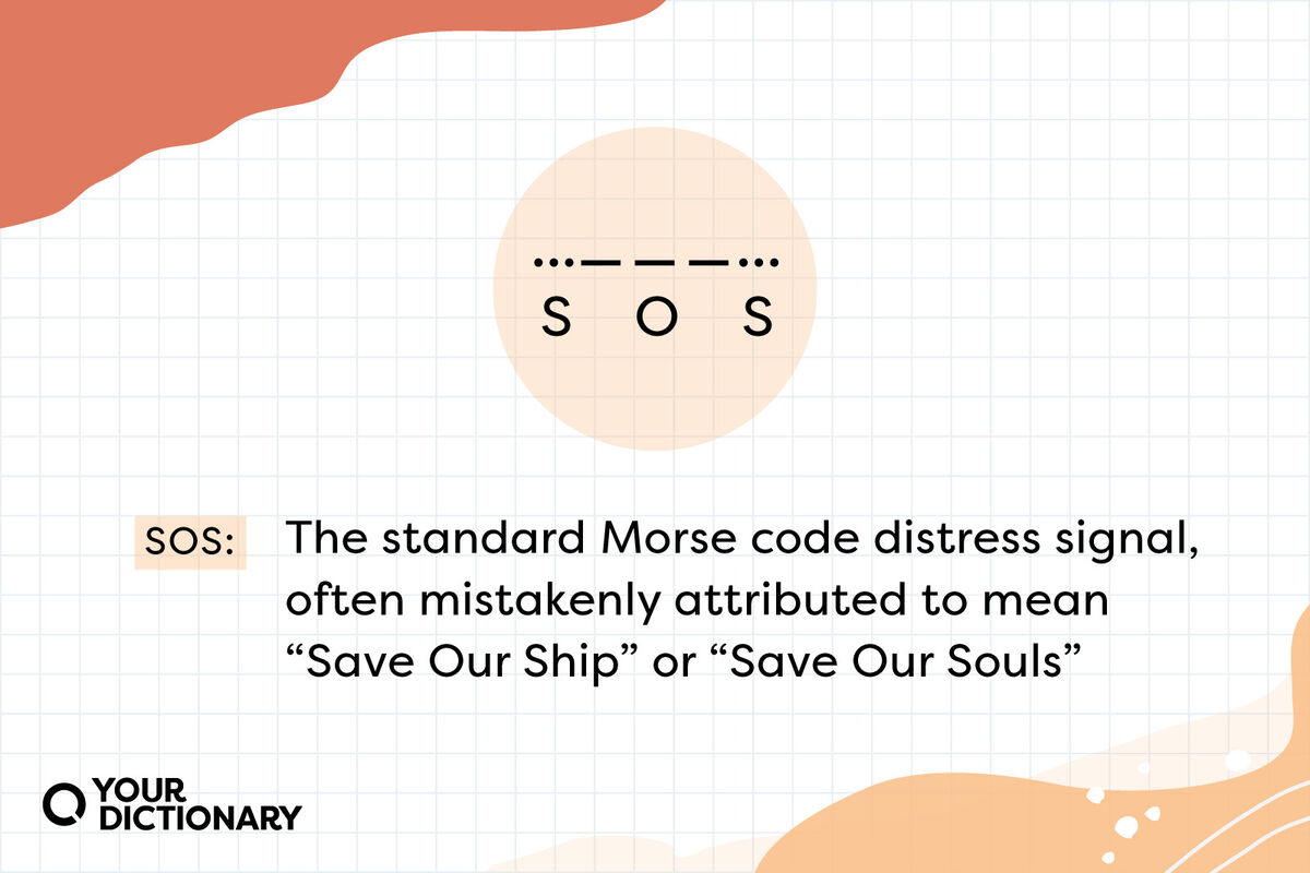 What Does SOS Mean?