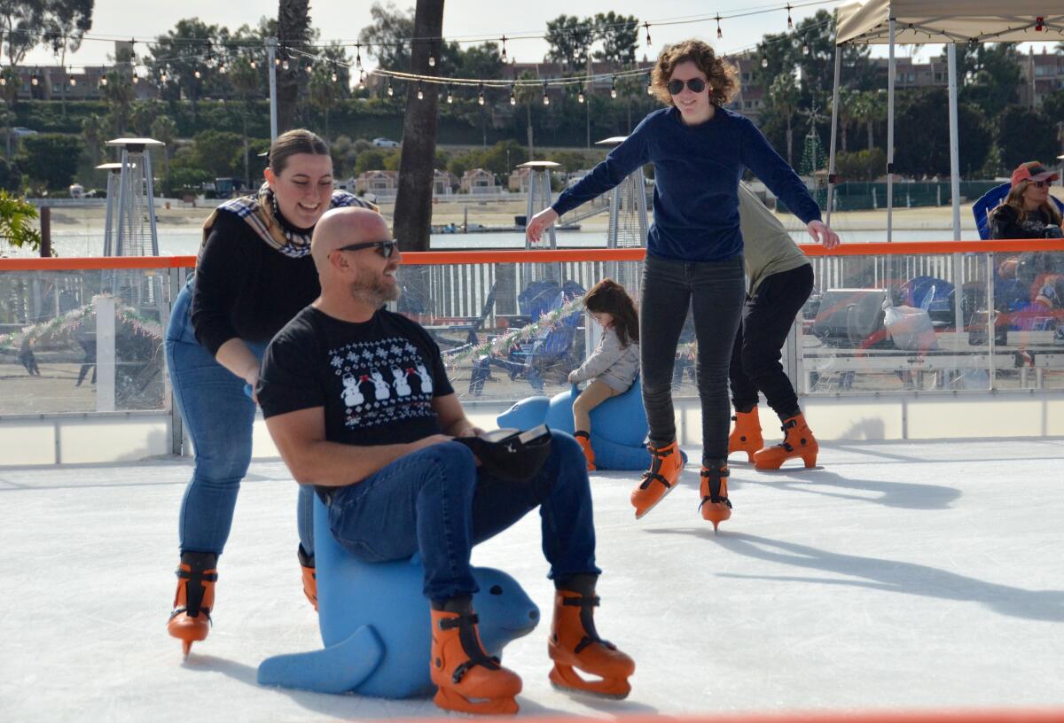 Newport Beach Ice Skating