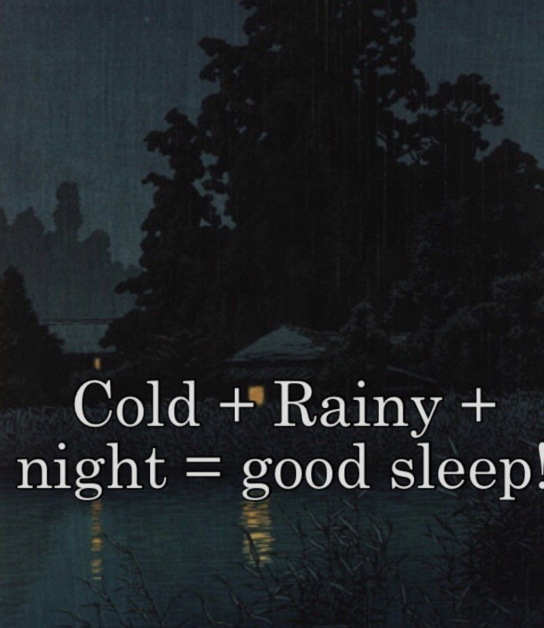 Quotes For Rainy night