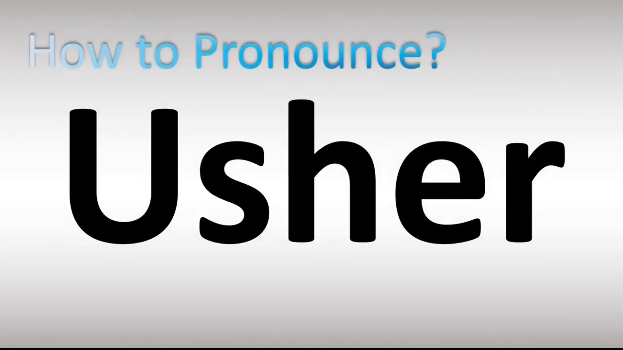 Synonyms for Usher