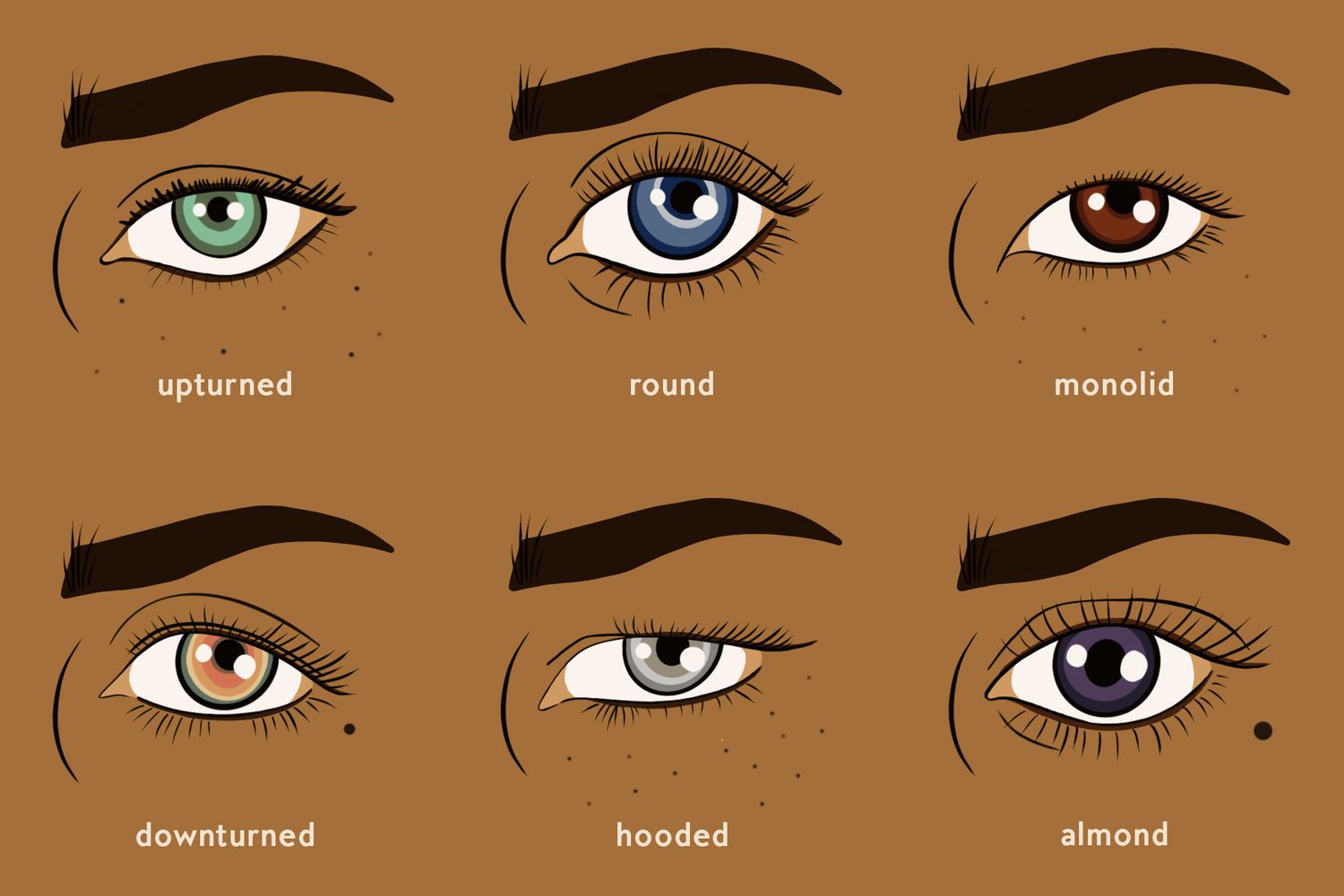 Almond Shape Eyes