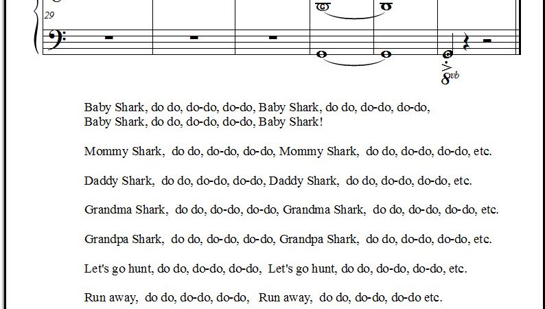 Baby Shark Lyrics