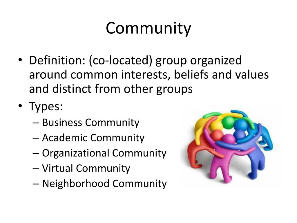 Community Definition