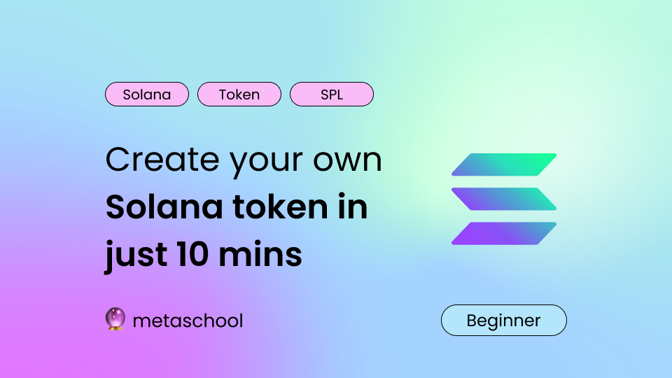 Create Solana Token