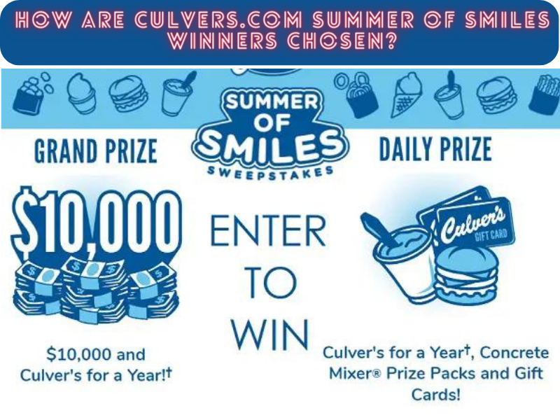 Culvers.Con/Summerofsmiles