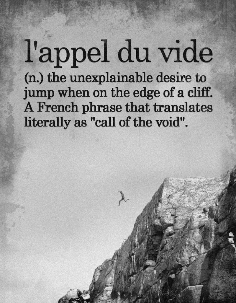 L Appel Du Vide