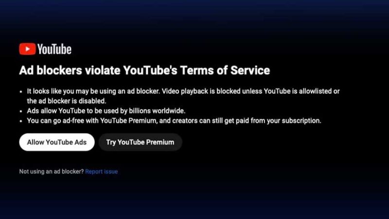 Ad Blockers Violate Youtubes Terms of Service