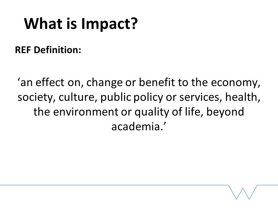 Define Impact