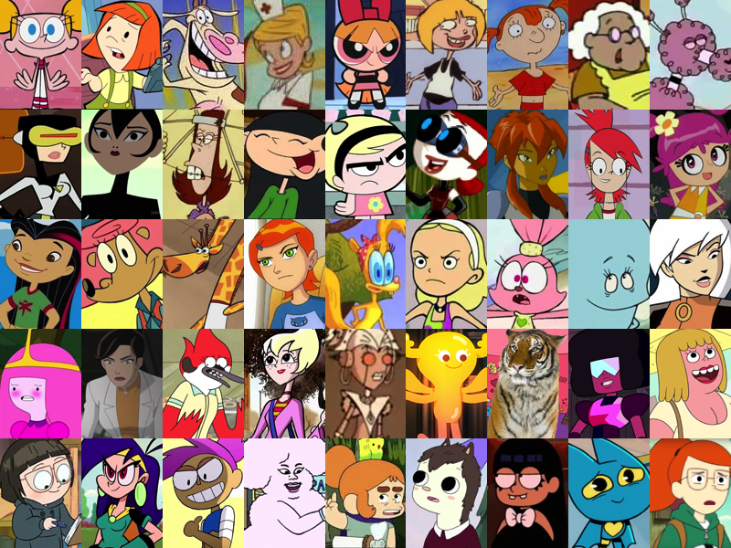 Female Cartoon Characters