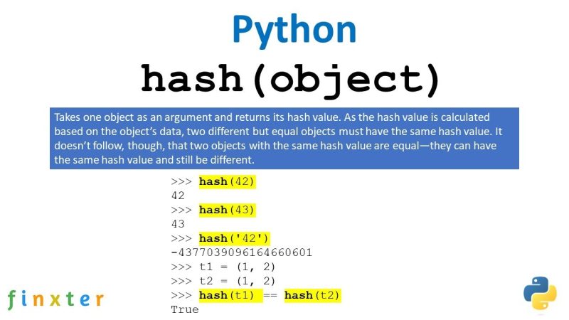 Hash Table Implementation Python