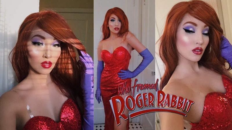 Jessica Rabbit Makeup