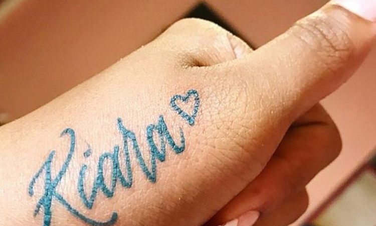 Name Tattoo On Hand