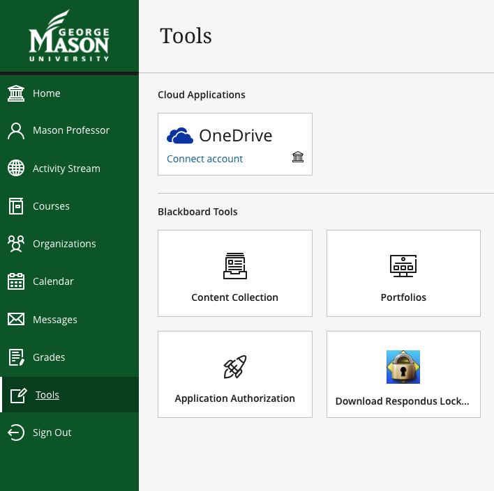 GMU Blackboard Login